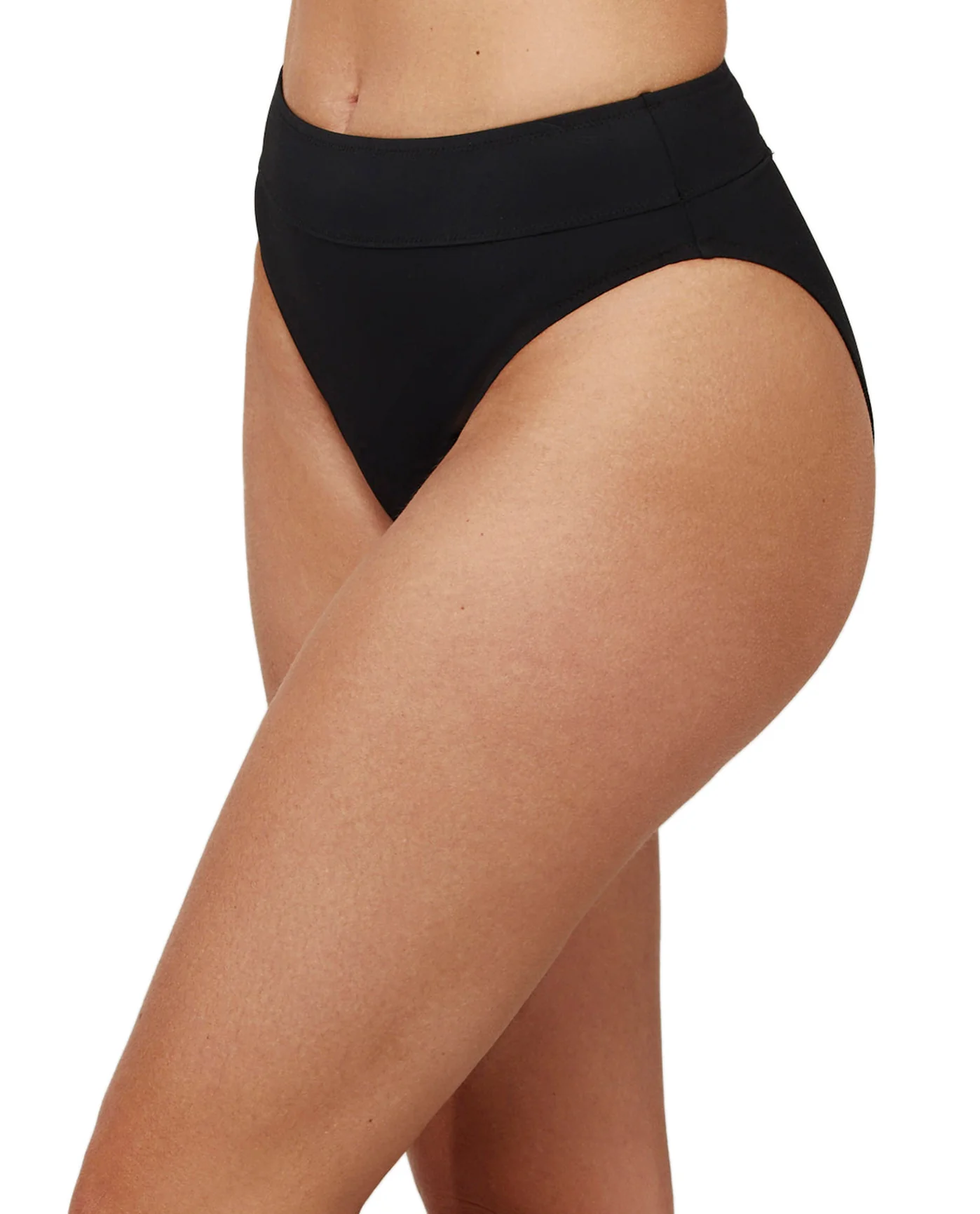 Basic High Waist Swim Bottom - Image 3