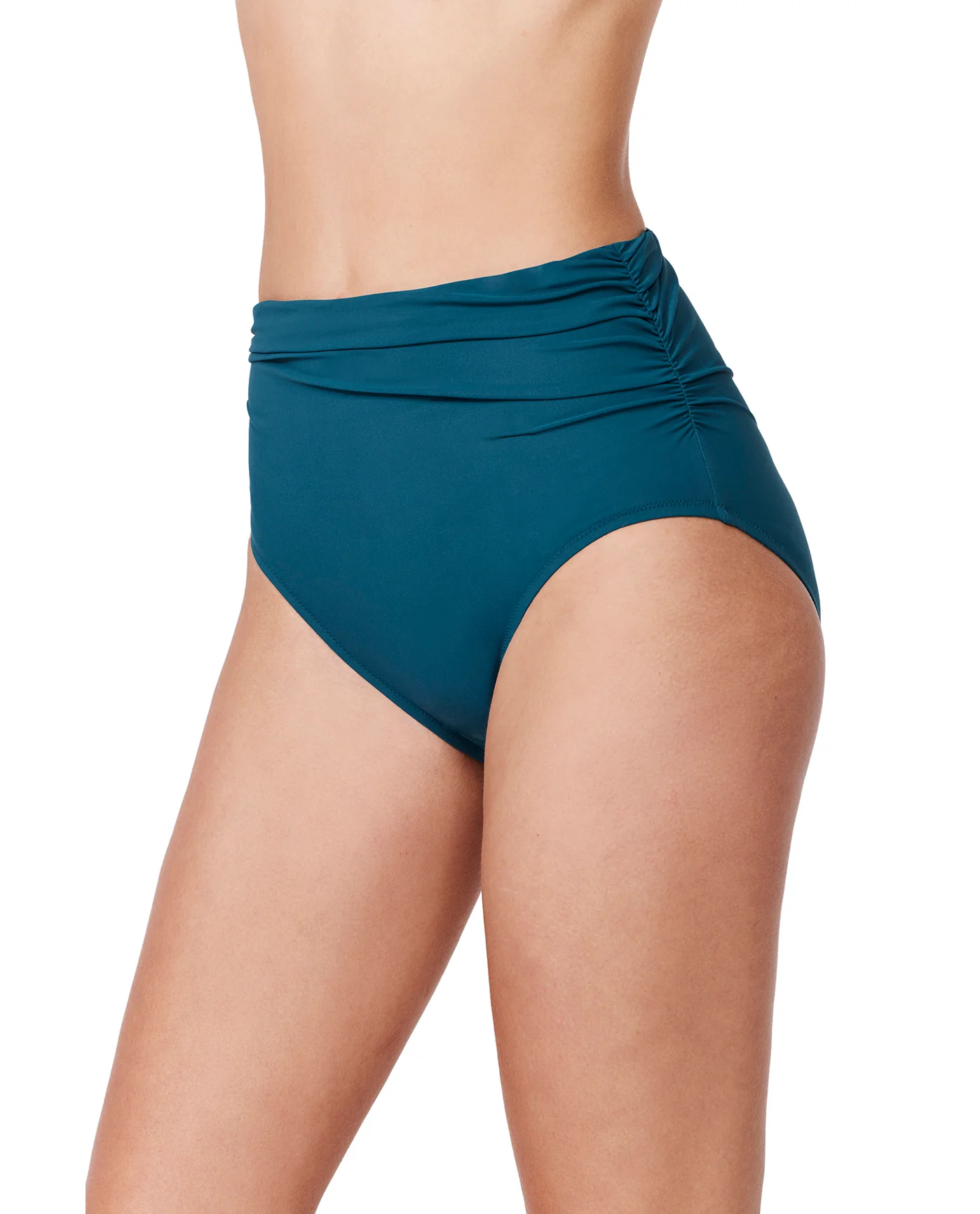 Tutti Frutti Shirred High Waist Swim Bottom - Image 3